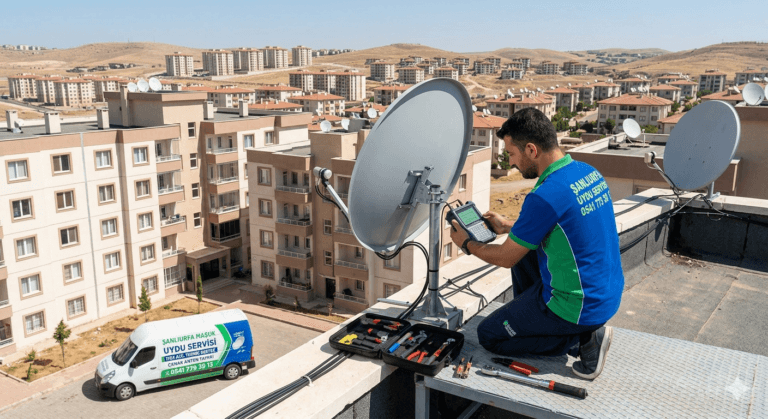 Şanlıurfa Maşuk uydu servisi çanak anten tamiri ve sinyal arıza çözümü